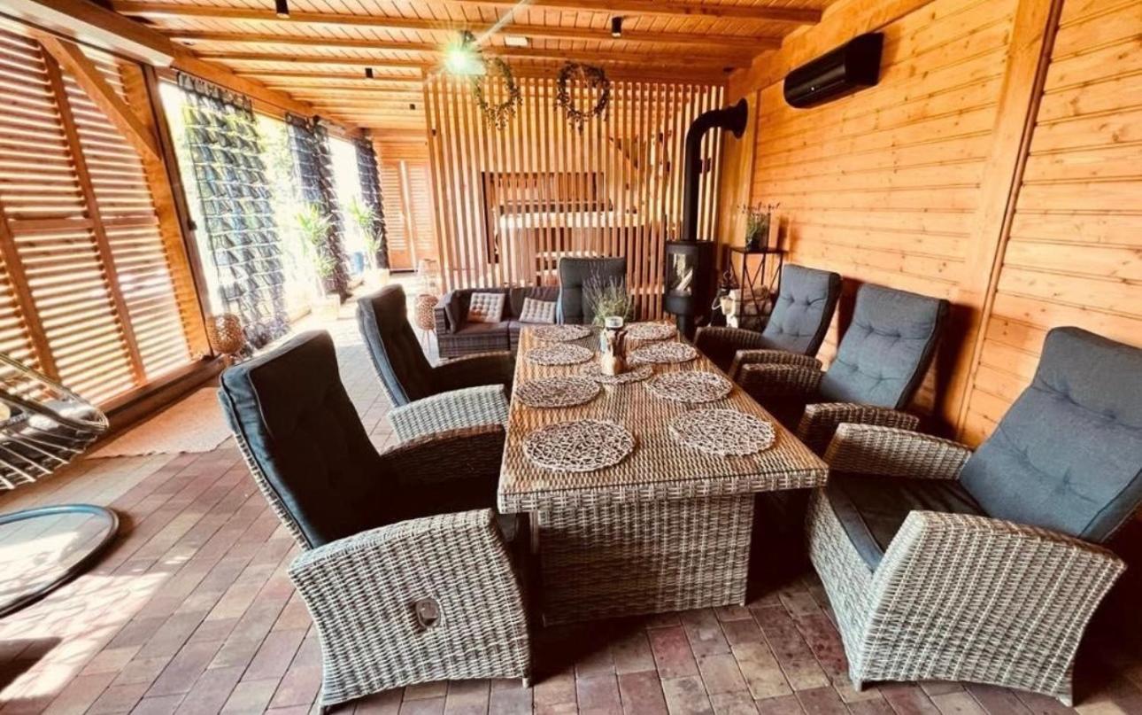 Deluxe Dom Z Sauna I Jacuzzi W Otoczeniu Gor, Lasu I Jeziora Lodygowice Exterior foto